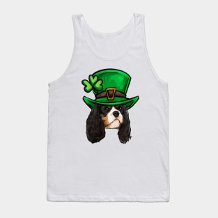 St Patricks Day Cavalier King Charles Spaniel Tank Top